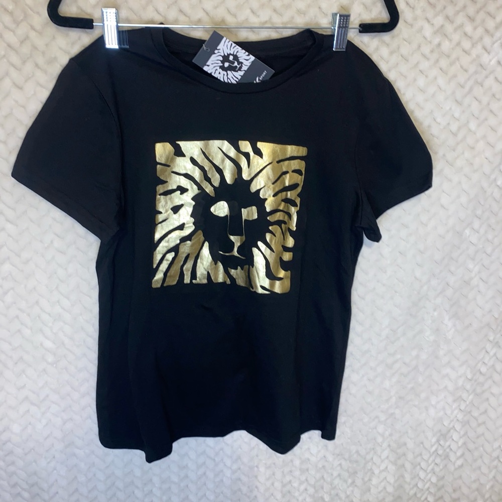Anne Klein Sport Gold Lion T-shirt